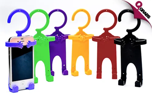 From QR19, Grab Hug-Me Style Multi-Purpose Flexible Phone Holders - Choose from 7 Nifty Colors! (Up to QR60 Value)